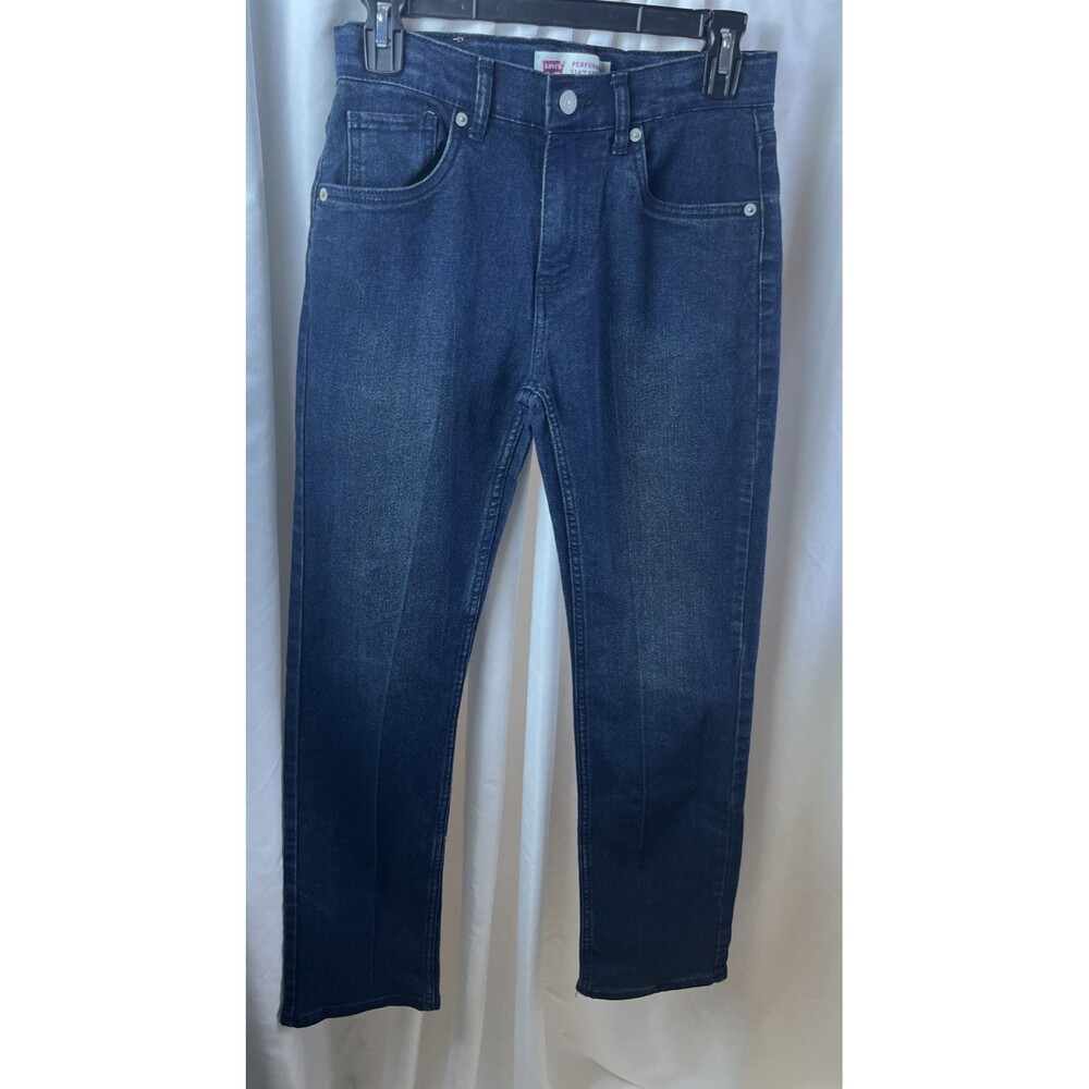 Levi’s 514 Boys 16 Regular 28X30 Straight Fit Demon Jeans Performance School